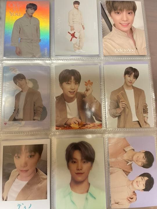 SEVENTEEN トレカ DINO seventeen japan 1st ep dream — dino photocard template 🫧 세븐틴