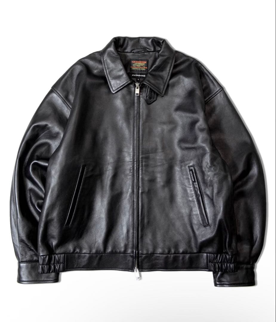 ジャケット・アウター SKOOKUM.JE LAMB LEATHER ZIP JACKET SKOOKUM.JE LAMB LEATHER ZIP JACKET – JACKROSE