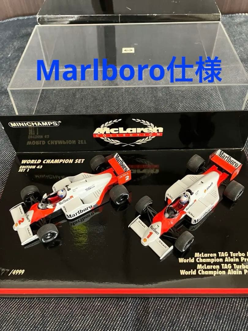 ミニチャンプスF1 1/43 McLaren TAG Turbo A.プロスト