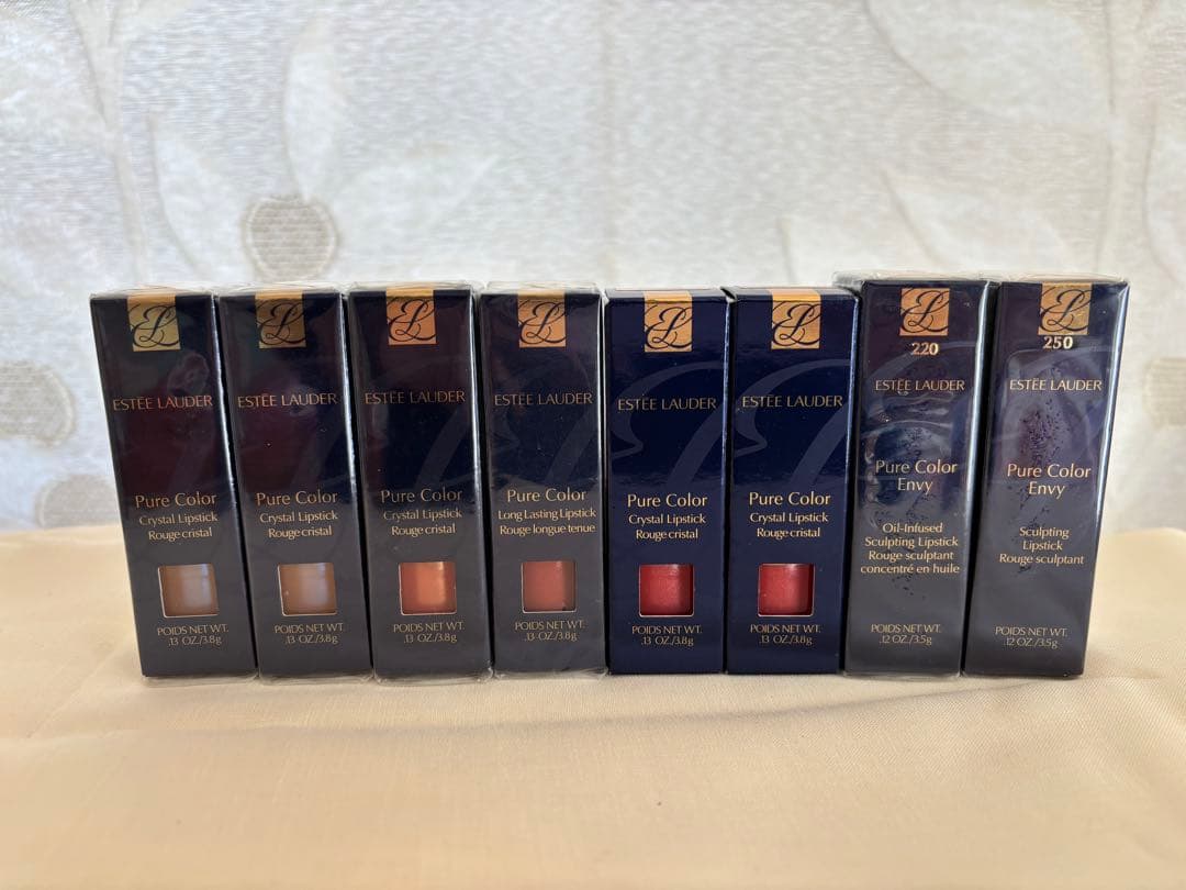 ESTEELAUDER Crystal Lipstick 4本セット