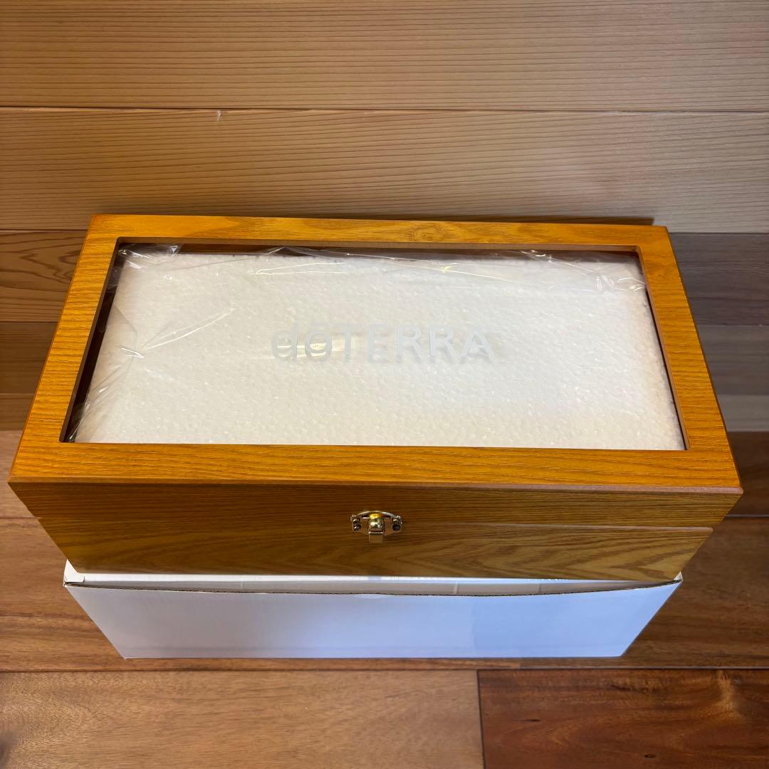 【新品未使用✨】dōTERRA 木製ウッドボックス50本収納