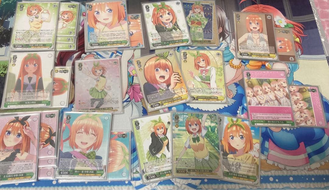 大会　優勝！ヴァイスシュバルツ　五等分の花嫁　四葉　単デッキ