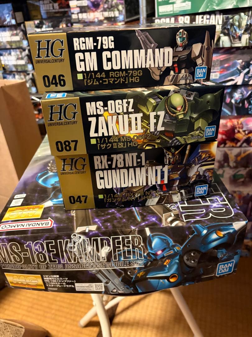 甘*ぎ様 ガンプラまとめ売り ポケ戦(アレックス、ザク改、ジムコマンド、ケンプフ 機動戦士ガンダム0080』宇宙戦仕様のジム・コマンドがMGシリーズで