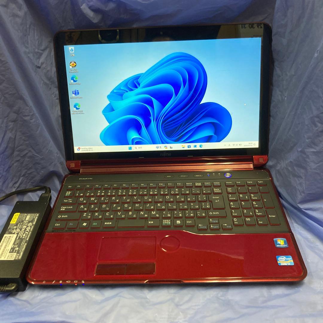 Windowsノート本体 Fujits LIFEBOOK AH77/H windows11