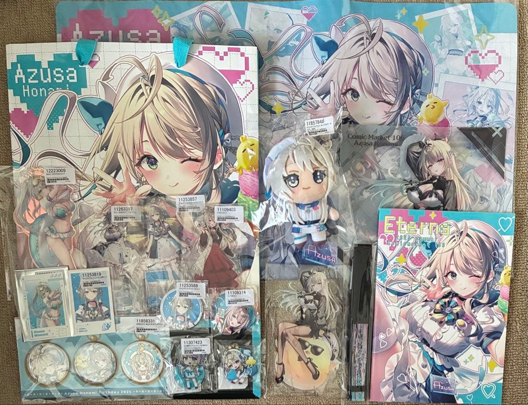 本阿弥あずさ グッズセット すぺしゃりて C107】すぺしゃりて☆本阿弥あずさちゃん グッズセット - happy - BOOTH