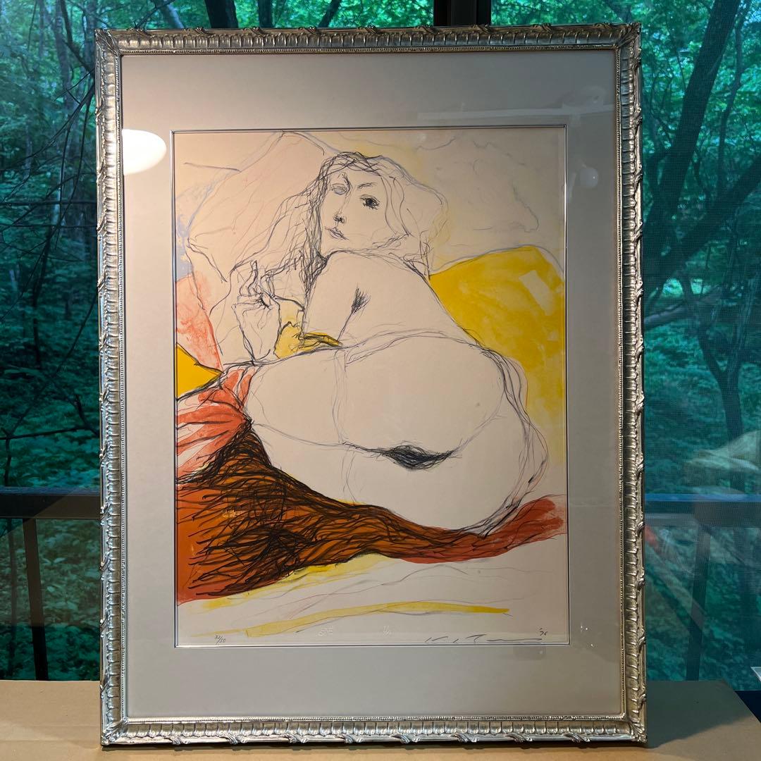 池田満寿夫　版画　女