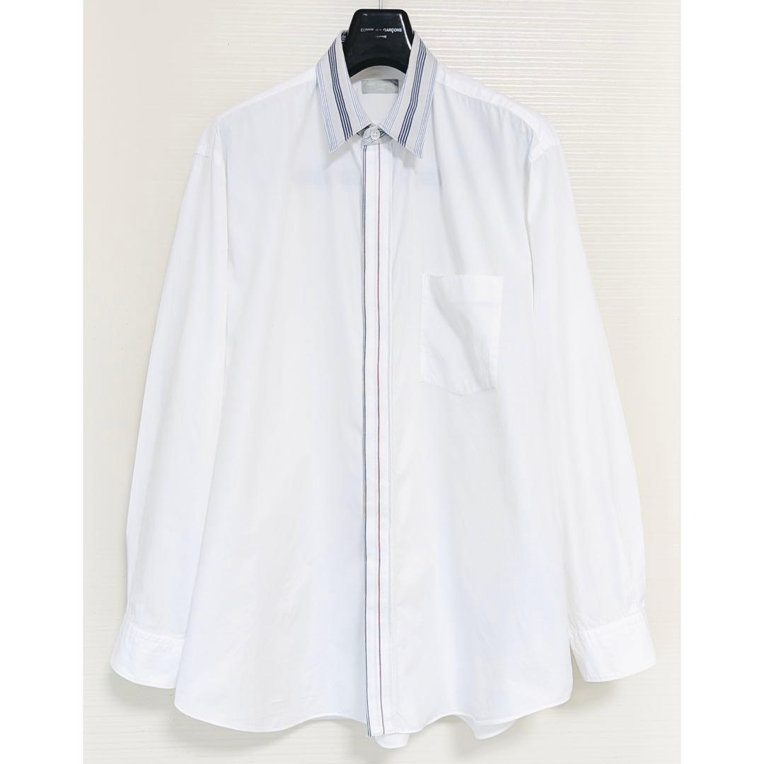 コムデギャルソン オム 田中オム ビックシルエット 比翼仕立て シャツ 長袖