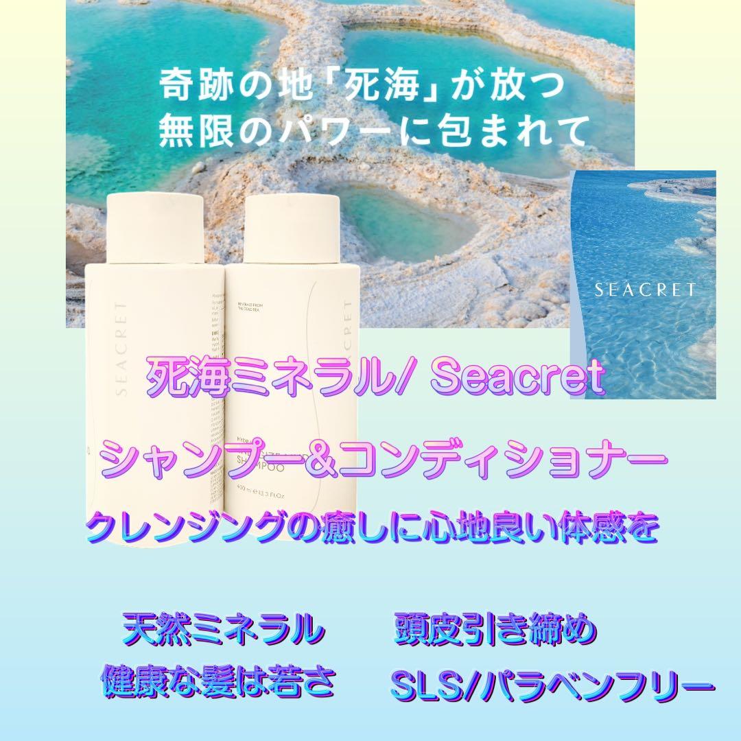 J*e様 MUDシャンプー&コンディショナーセット/ 死海のミネラル/シークレッ