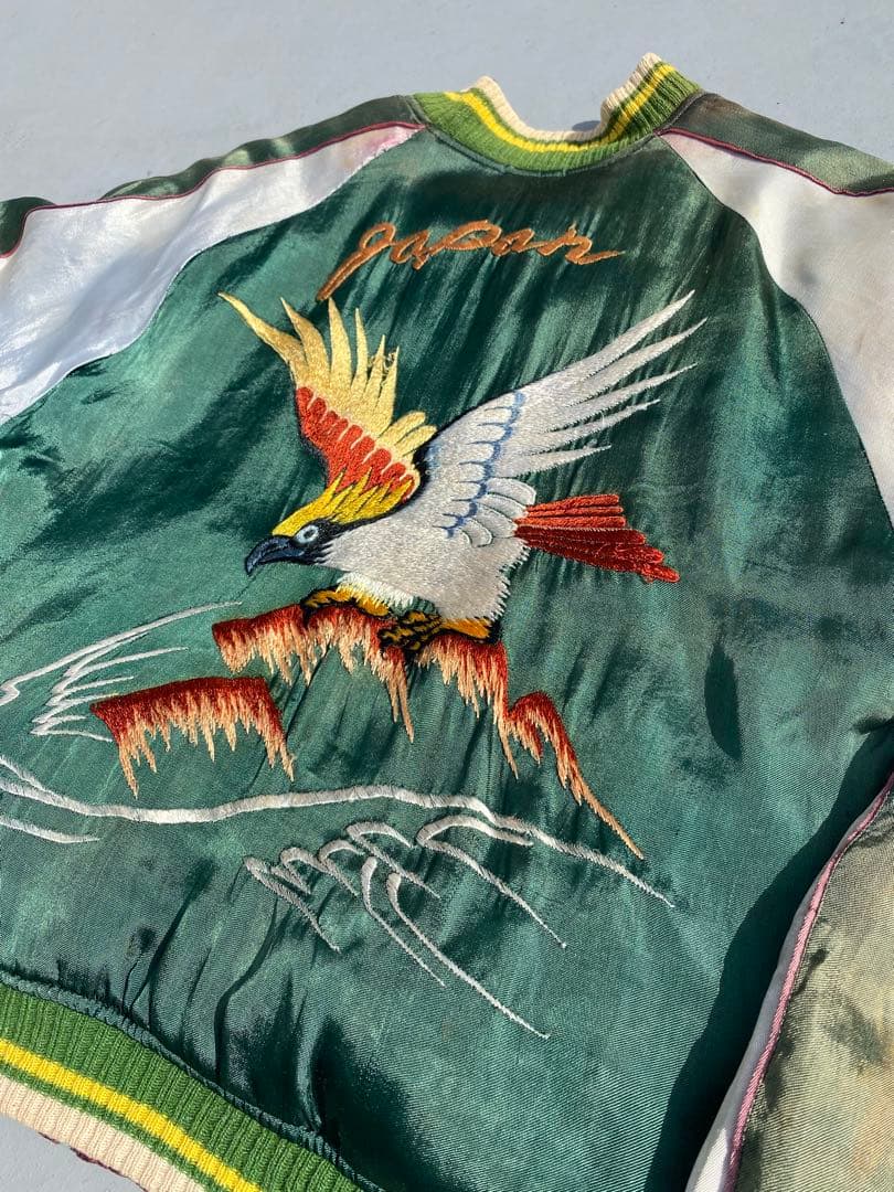 50sスカジャン ヴィンテージ　オリジナル　スーベニア　スペシャル　フェード