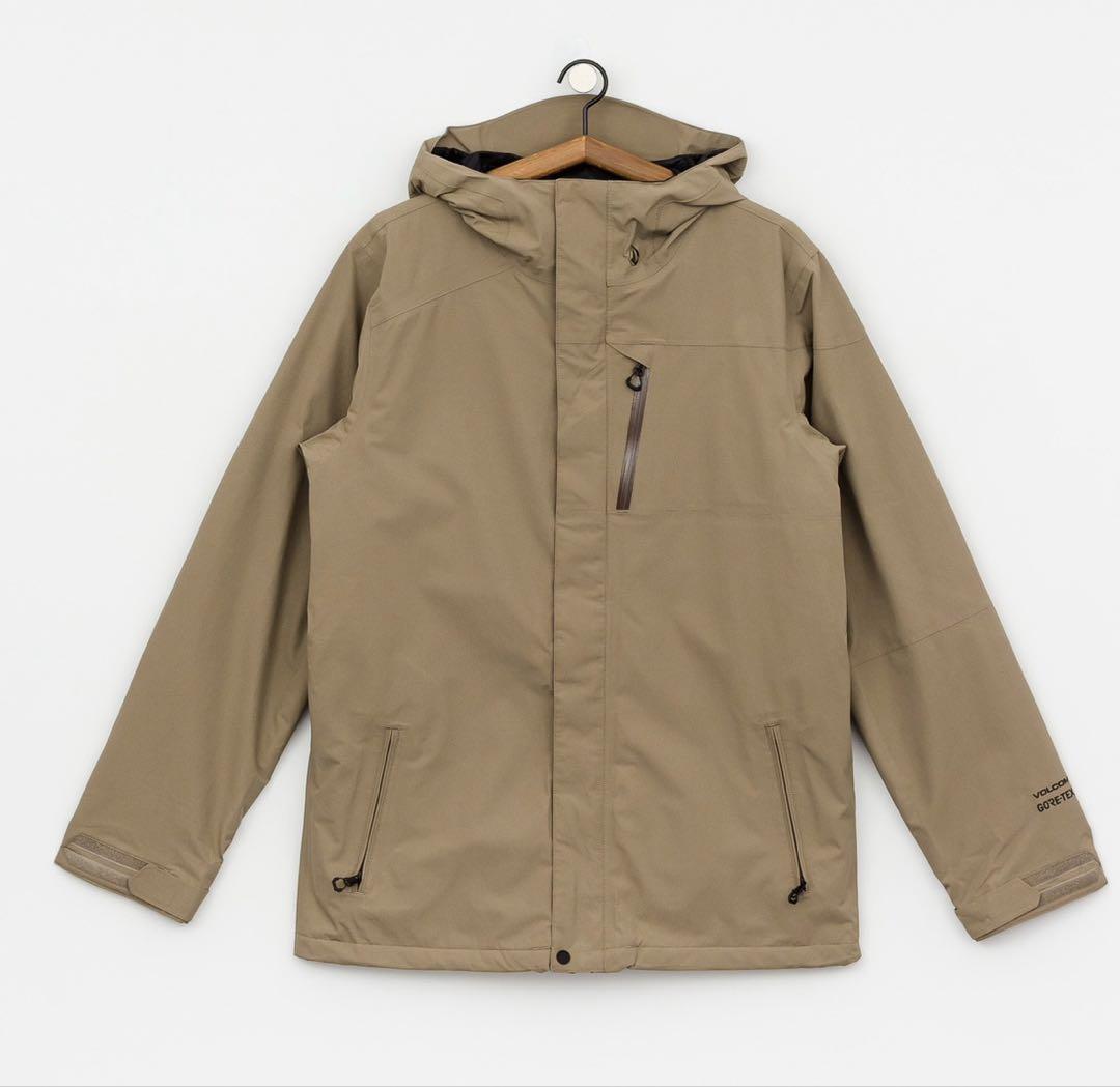 VOLCOM GORE-TEXジャケット ベージュ VOLCOM（ボルコム） 25-26 VOLCOM/ボルコム TESTER 3L GORE-TEX jacket