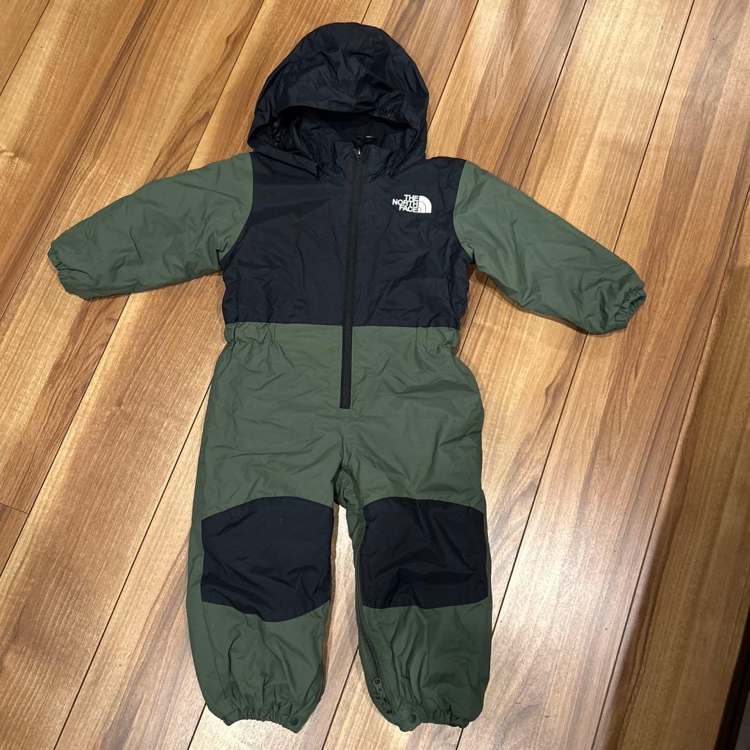 ノースフェイス　つなぎ　ジャンプスーツ 90 キッズ　スノーウェア スノーウェア キッズ つなぎ ジャンプスーツ 雪遊び 撥水加工