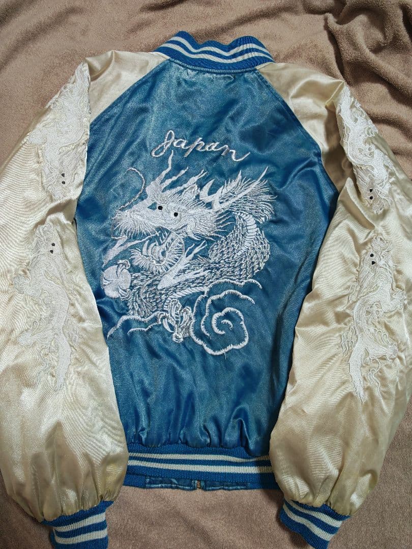 JUNGLE STORM 美品 龍日本限定 スカジャン vintage サテン