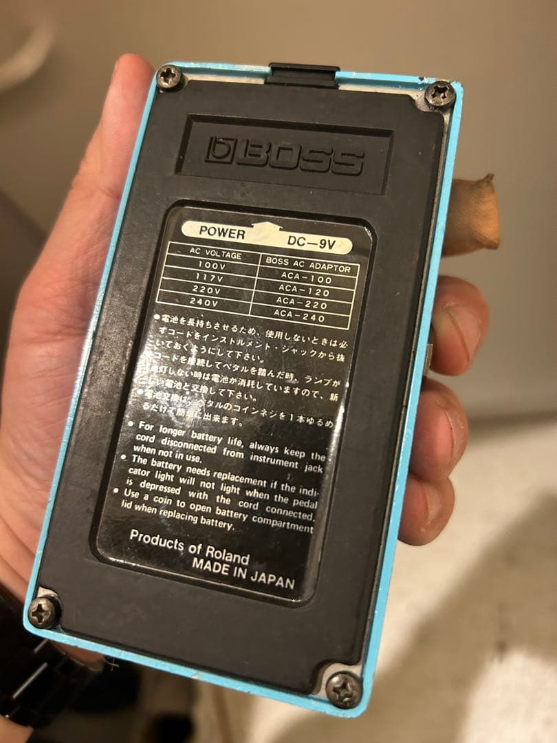 BOSS Chorus CE-2 ギターエフェクター 中古 現品のみ 完動品の通販はau