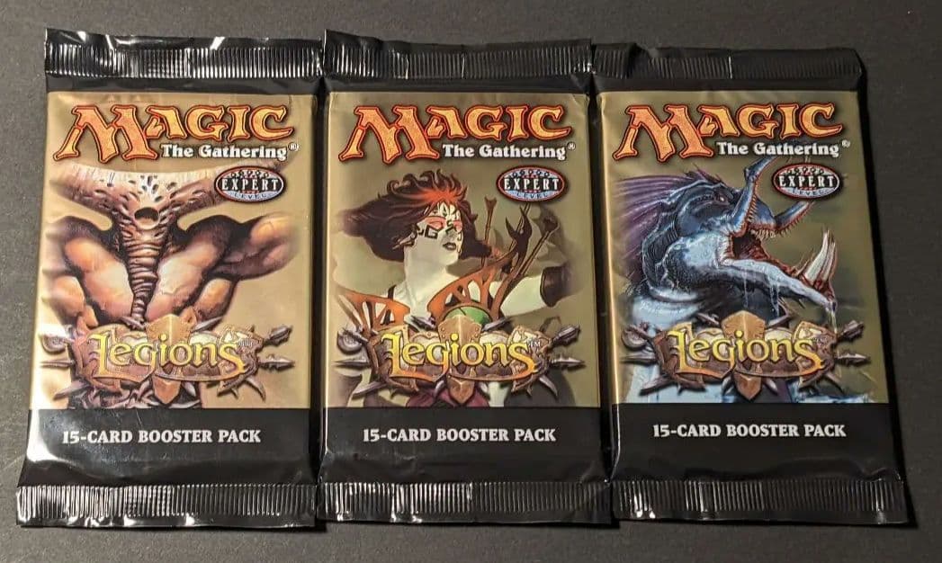 未開封 MTG Legions レギオン ブースターパック 3パック レギオン｜製品情報｜マジック：ザ・ギャザリング 日本公式ウェブサイト