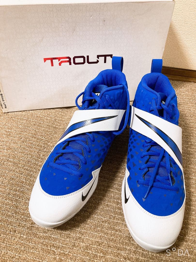 【けいぶ】ナイキ 野球 スパイク ポイント トラウト　626