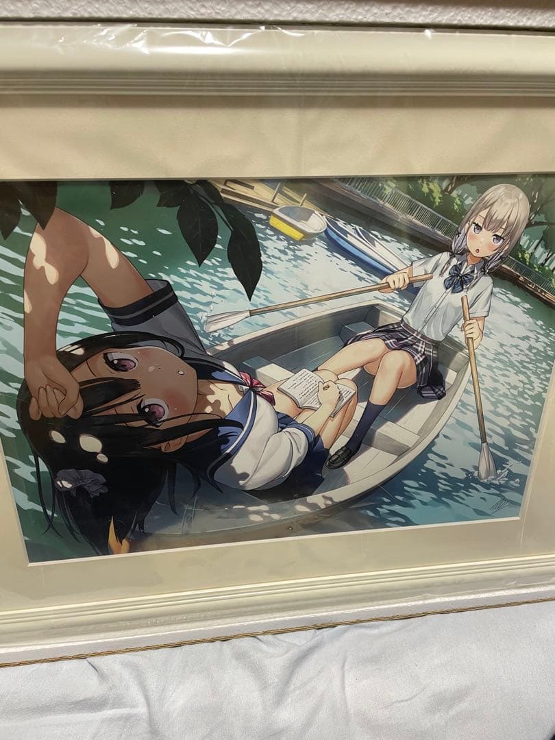 カントク　複製版画　しずく カントク先生 新作版画紹介！！ | 神絵祭 華