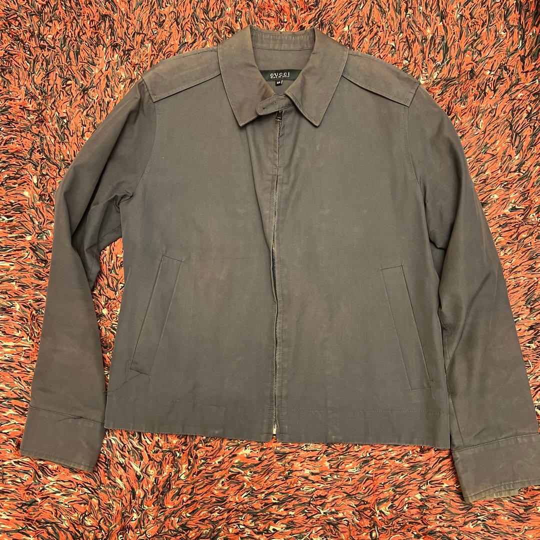 グッチ　GUCCI イタリア製　ライダース　ブルゾン　ジャケット　タグあり