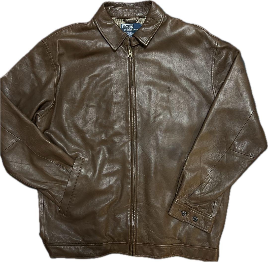 ジャケット・アウター Polo Ralph Lauren 90s leather jacket