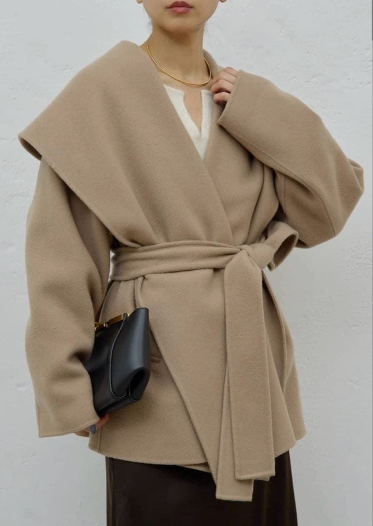 GALLARDAGALANTE ガリャルダガランテ♡ リバー ショール コート