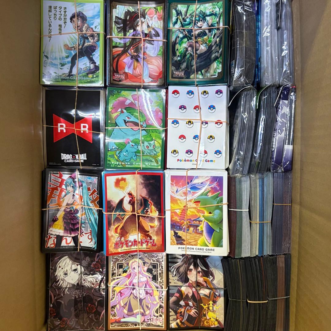 トレカスリーブ キャラスリーブのみ まとめ売り 100サイズ 約16kg 商品詳細 | トレカアイテムくじOnline