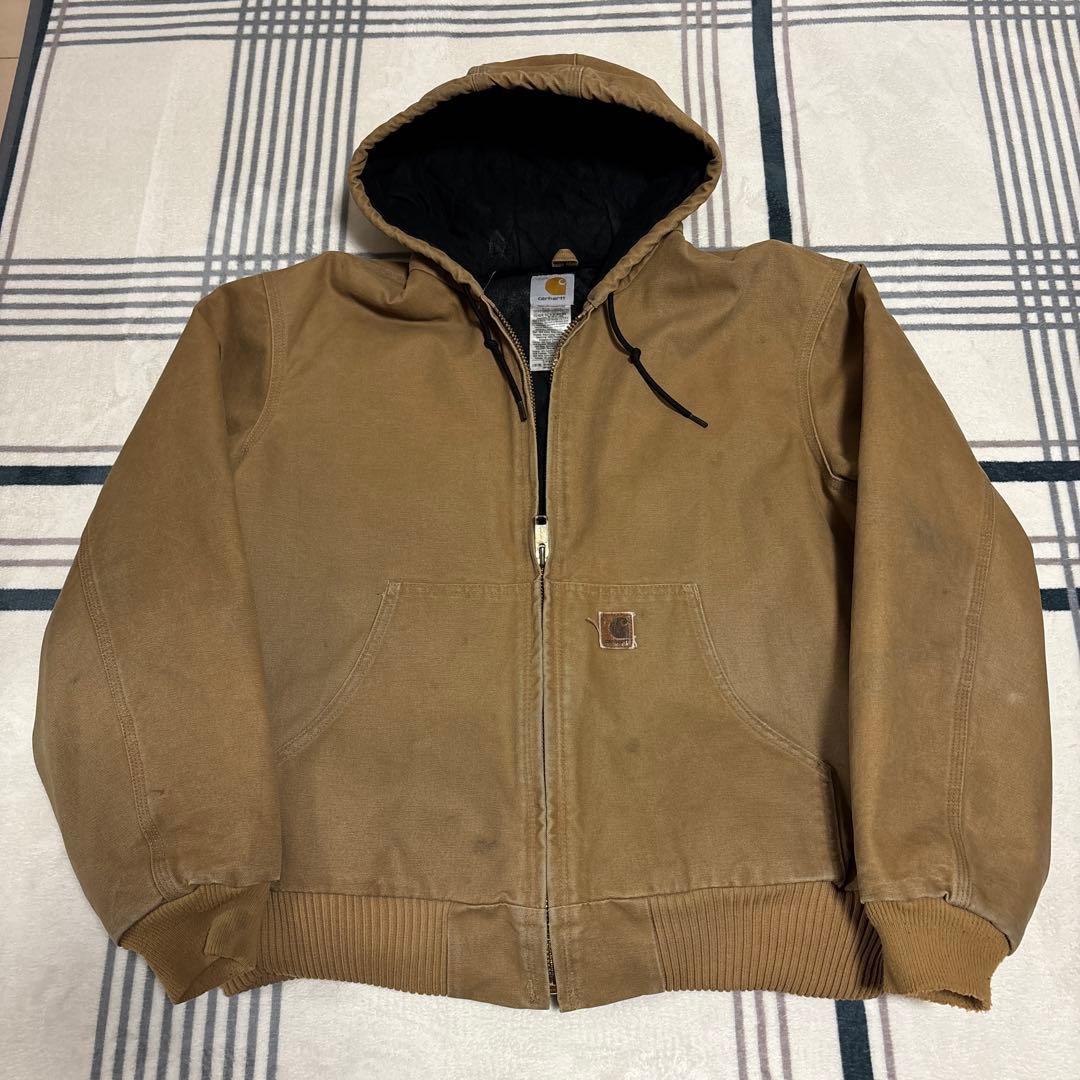 希少y2k 80s〜90s短丈Carhartt アクティブジャケット