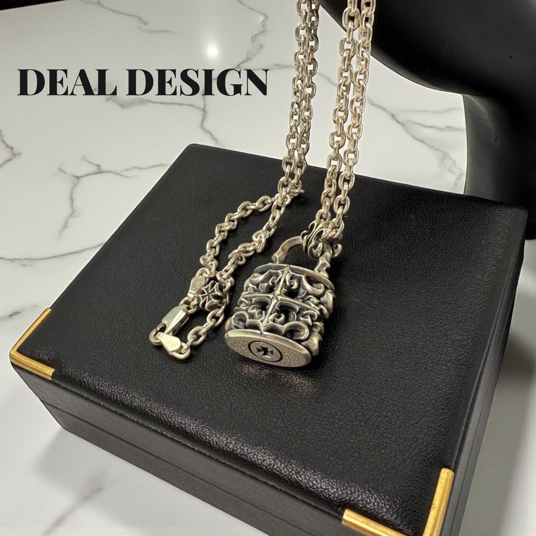 《美品》ディールデザイン ペルソナパドロック ペンダント シルバー 925