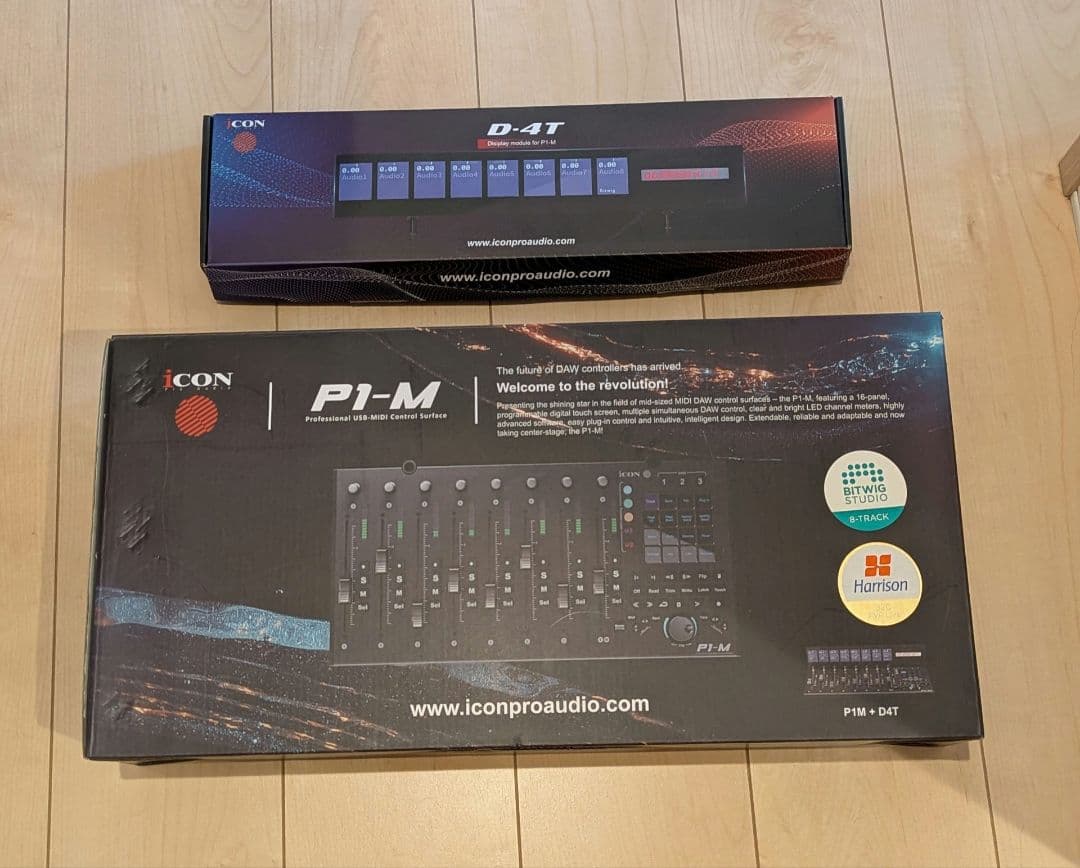 iCON P1-M & D-4T DAWコントローラーセット