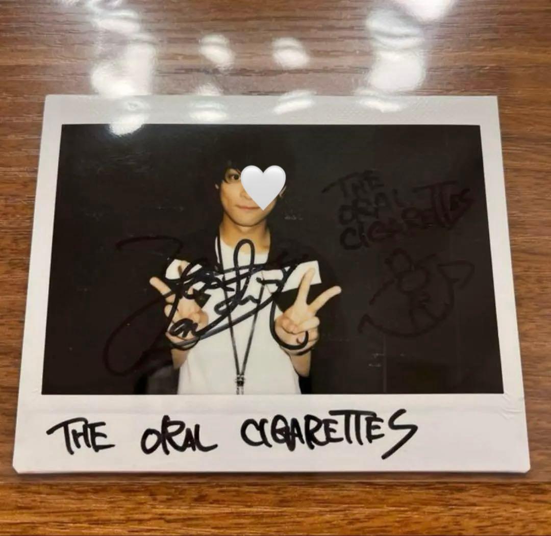 THE ORAL CIGARETTES 山中拓也　サイン入りチェキ