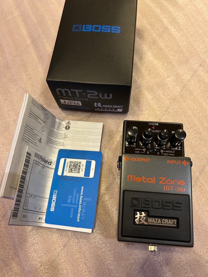 BOSS MT-2w 技クラフト　2025年2月購入新品未使用