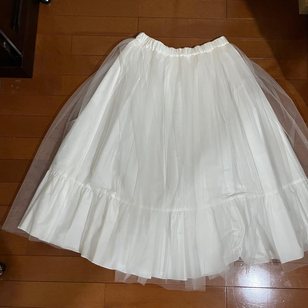 ぴつ　タグ付き 新品未使用 シューソネット チュールスカート