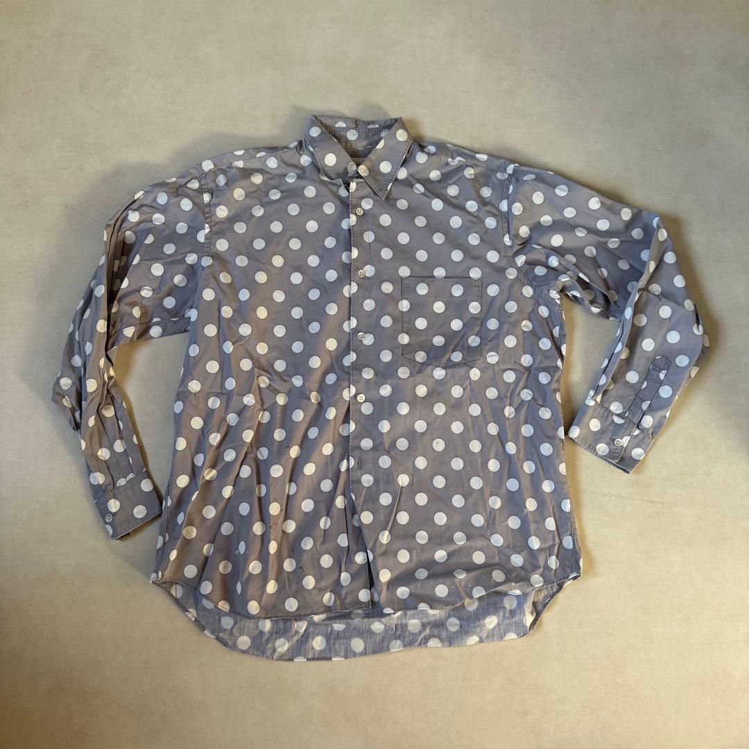 コムデギャルソンシャツ ドット柄デザインシャツ S COMME des GARCONS（コムデギャルソン） CDG ドットシャツ ブラウス