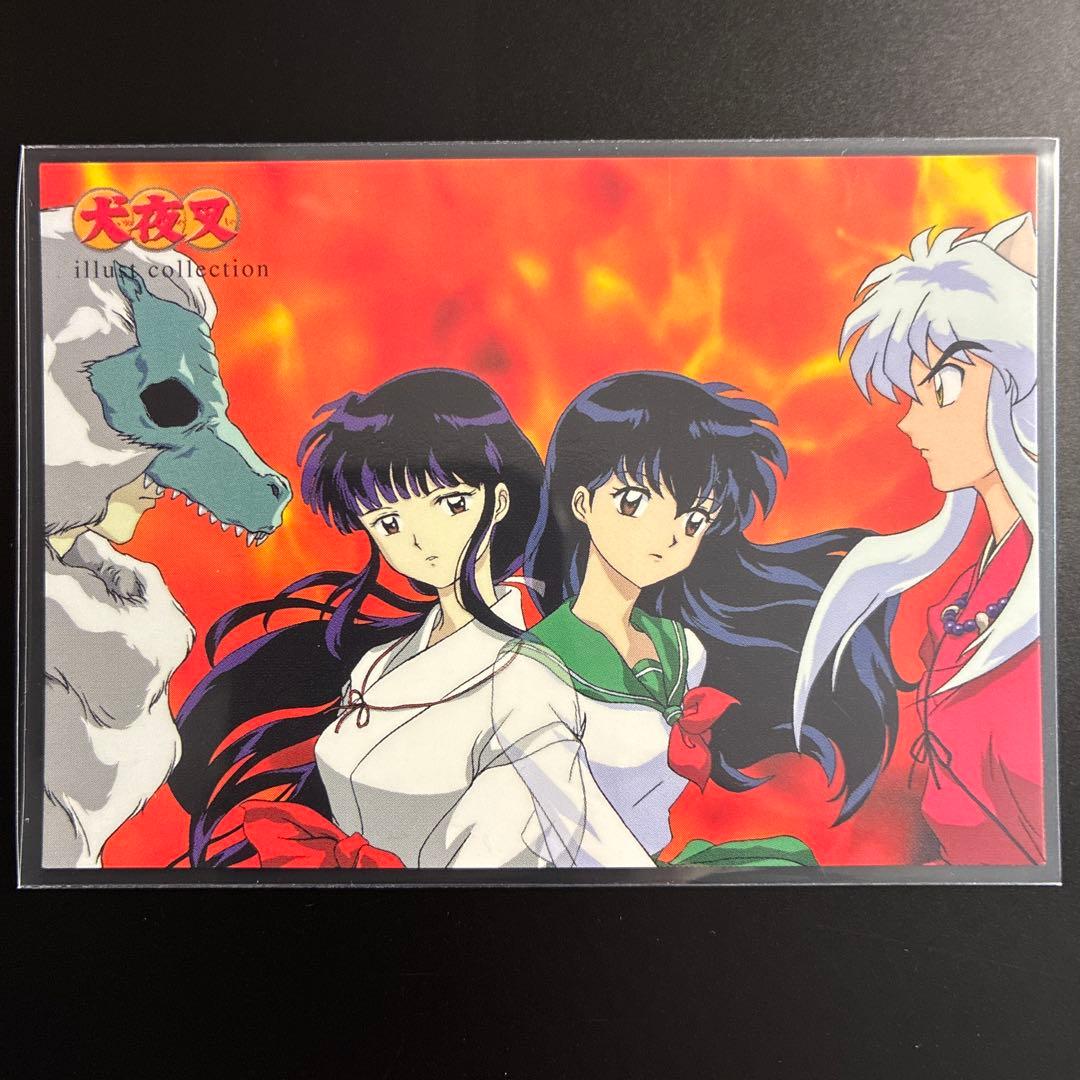 犬夜叉　カードダスマスターズ　EX6 犬夜叉　かごめ　桔梗　奈落　レア　当時