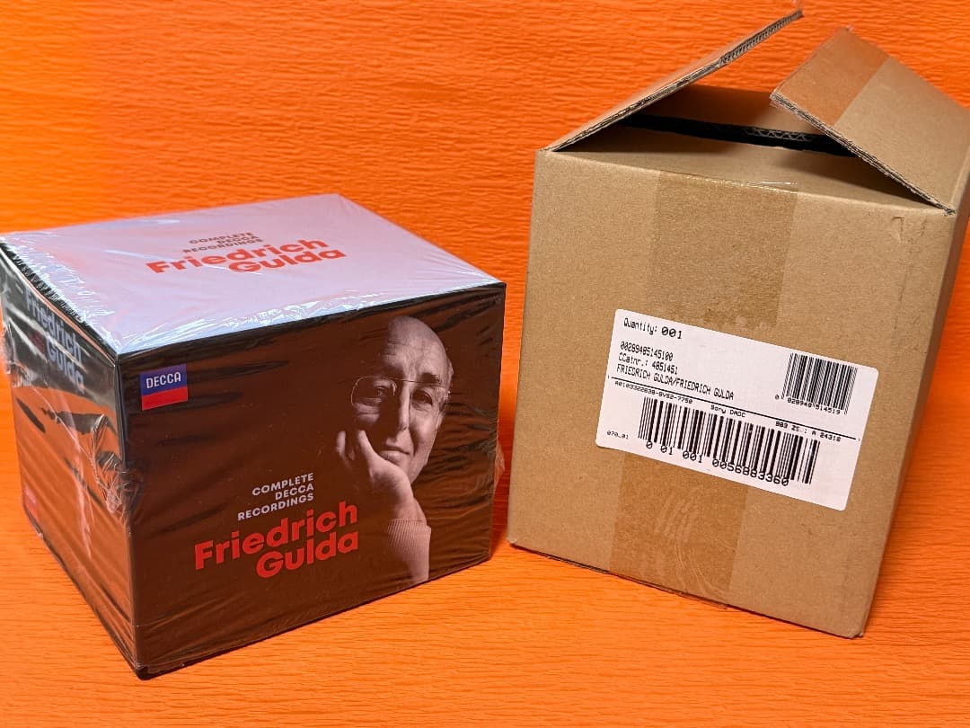 グルダ：DECCA録音全集（41CD＋Blu-ray Audio）BOXセット