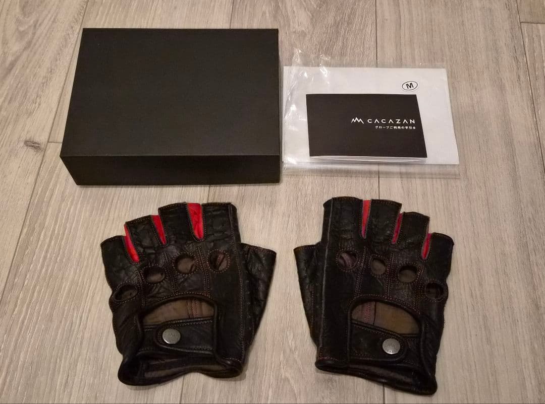 cacazanカカザン ドライビンググローブ　☆Mサイズ