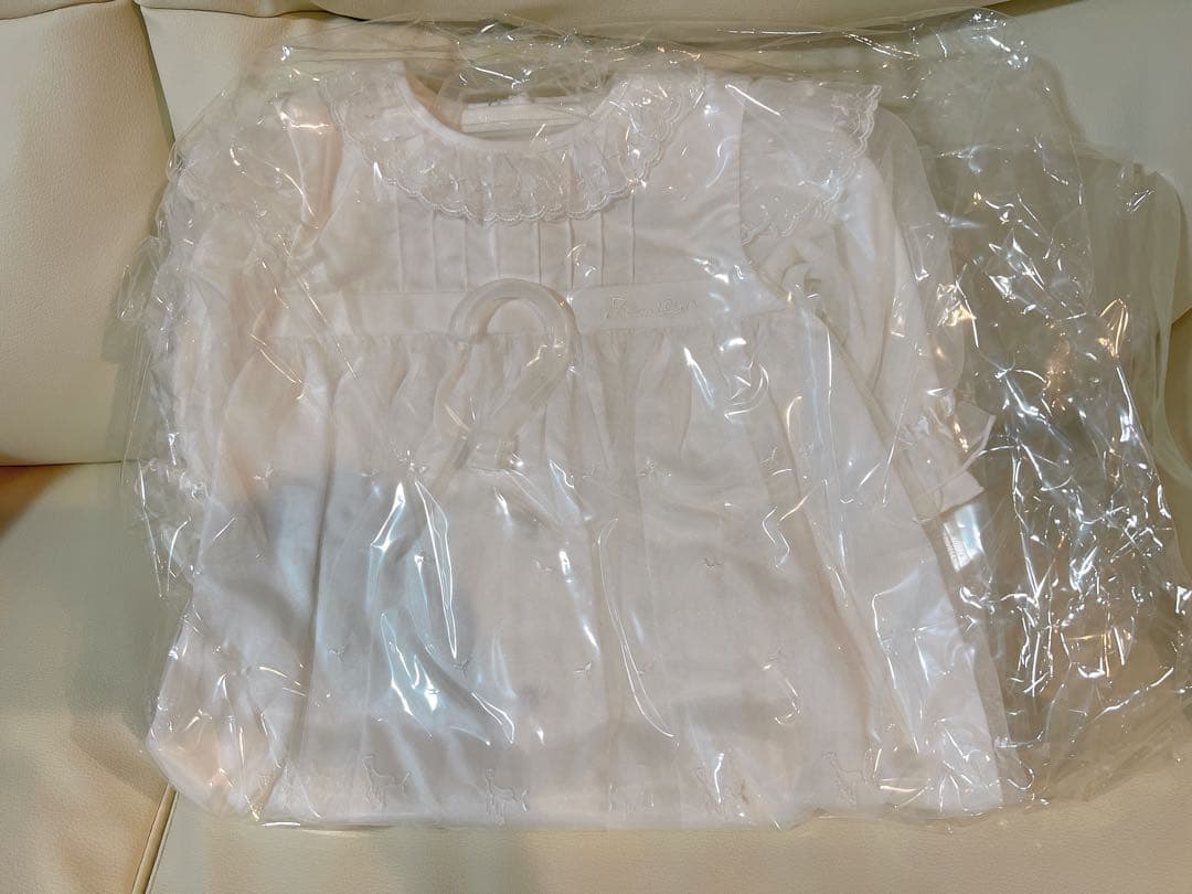 【新品未開封タグ付き】familiar／ベビードレスセット／セレモニードレス