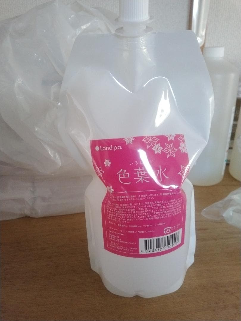 香草カラー 色葉水 ヘアカラー用 1L　6個