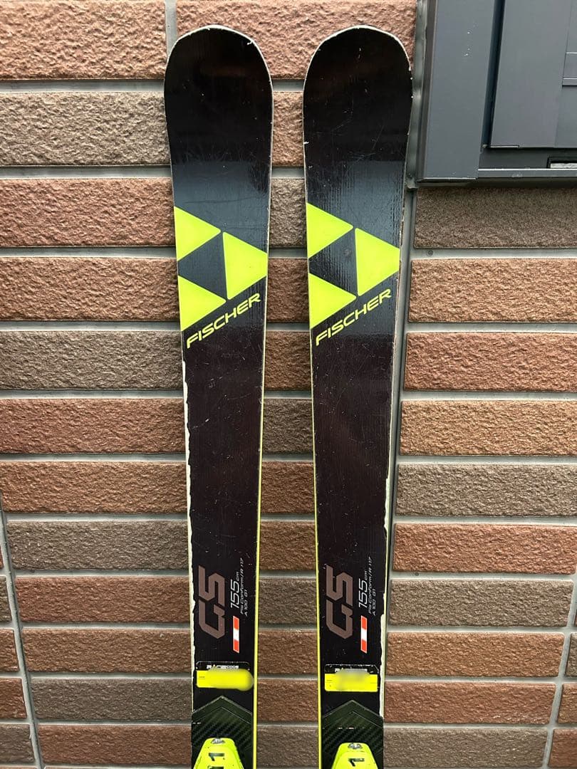 Fischer GS 155 スキー ビンディング付き