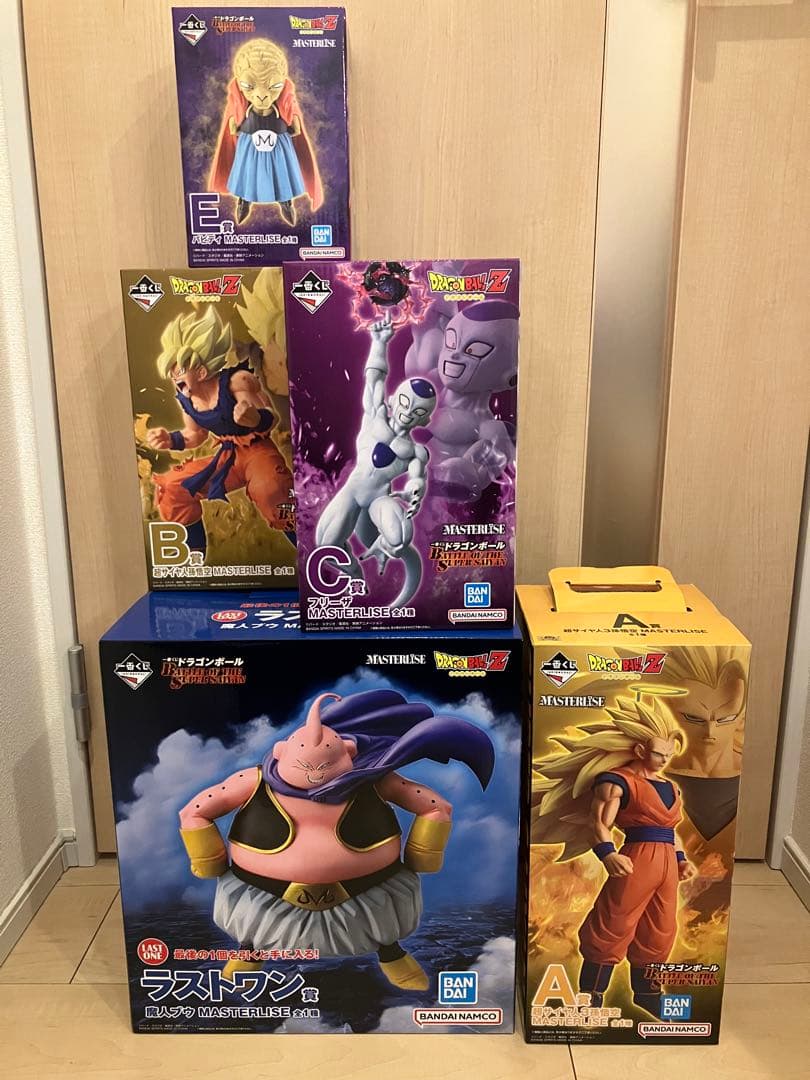 一番くじ ドラゴンボール フィギュアセットA B C E 賞 ラストワンおまけ付 一番くじ ドラゴンボール A賞 ラストワン 2種セット おまけ付き - メルカリ