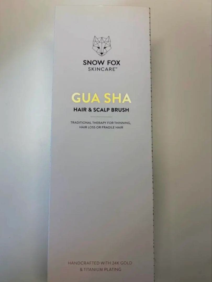  FOXカッサブラシGUA SHA HAIR & SCALP BRUSH