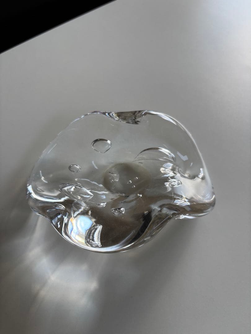 lan glasswork お香たて/アクセサリートレイ