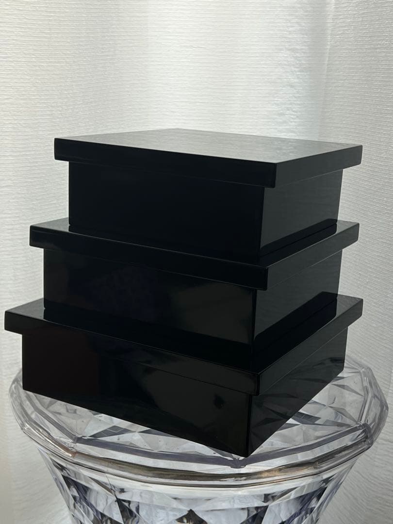 【希少】【新品】入子　三段重　重箱　紀州塗り 楽天市場】【10％OFF】【20%クーポン 5日20時開始】 紀州塗り 重箱 3段