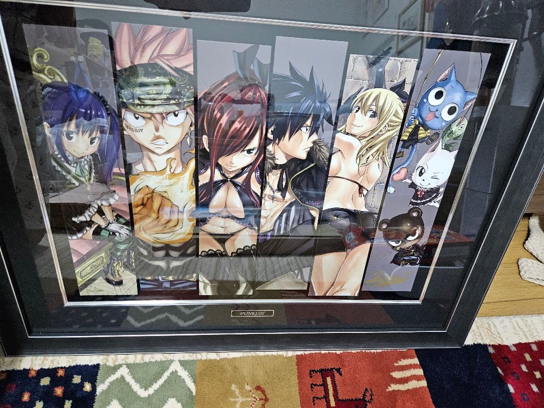 FAIRY TAIL/版画/作家 真島ヒロ/直筆サイン入