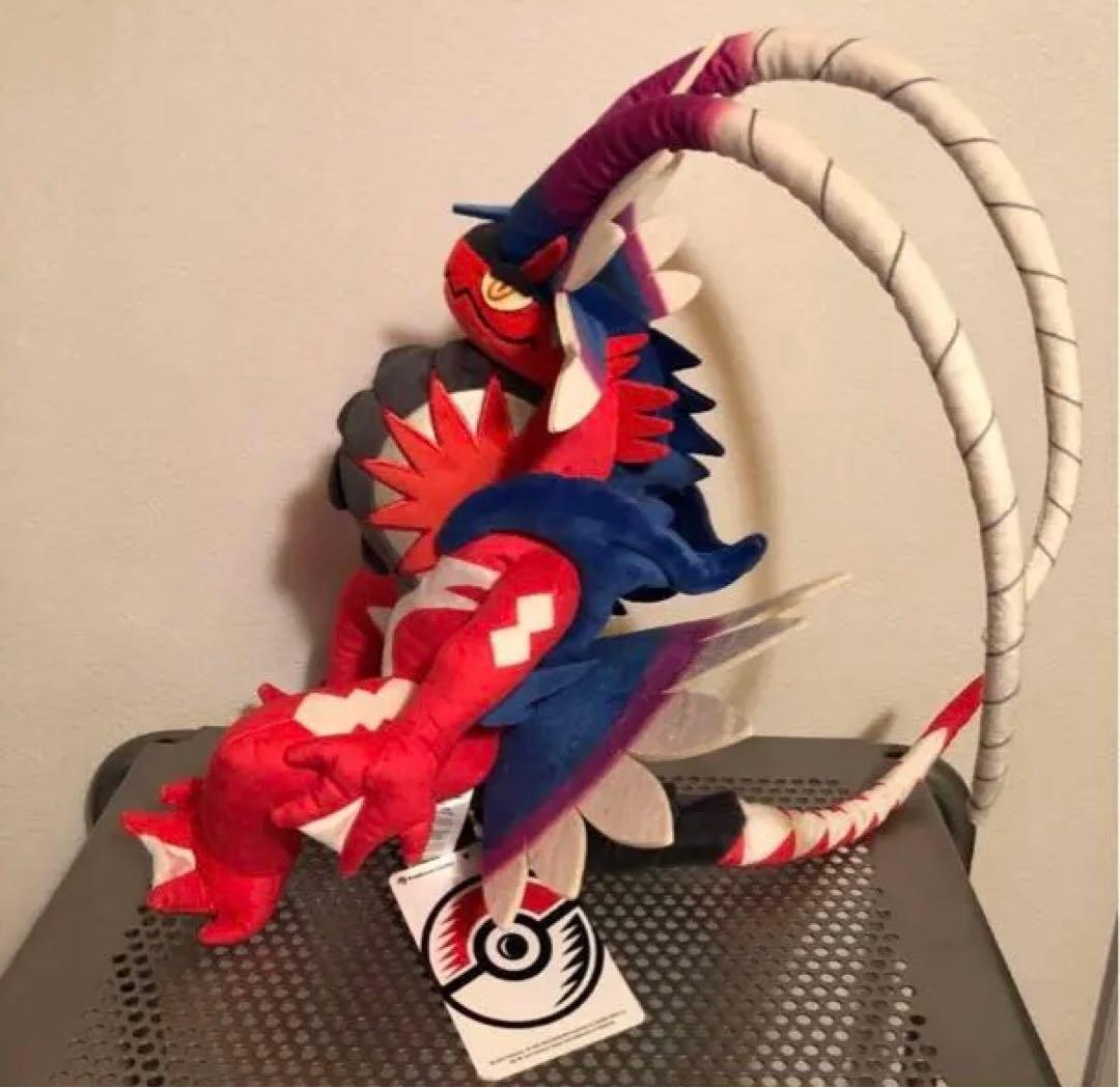 ★タグ付き★パルデアの伝説ポケモン コライドンぬいぐるみ