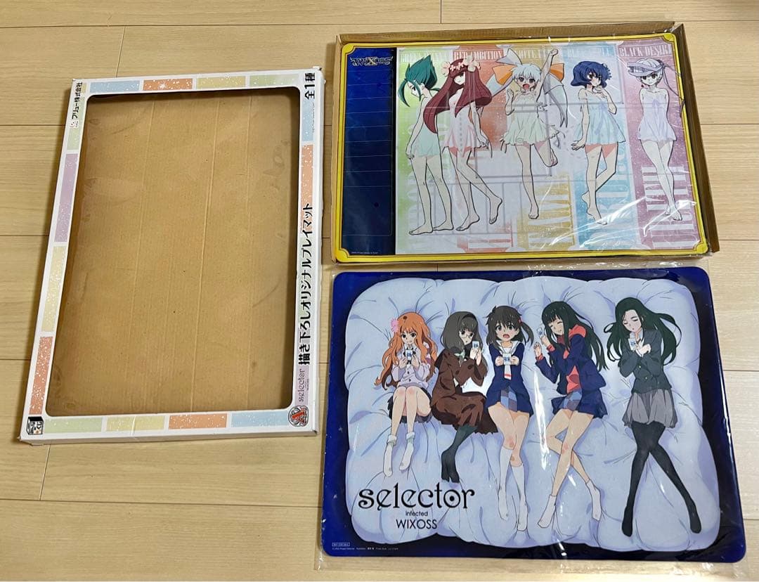 ウィクロス WIXOSS BD初回限定特典プレイマット+みんなのくじA賞
