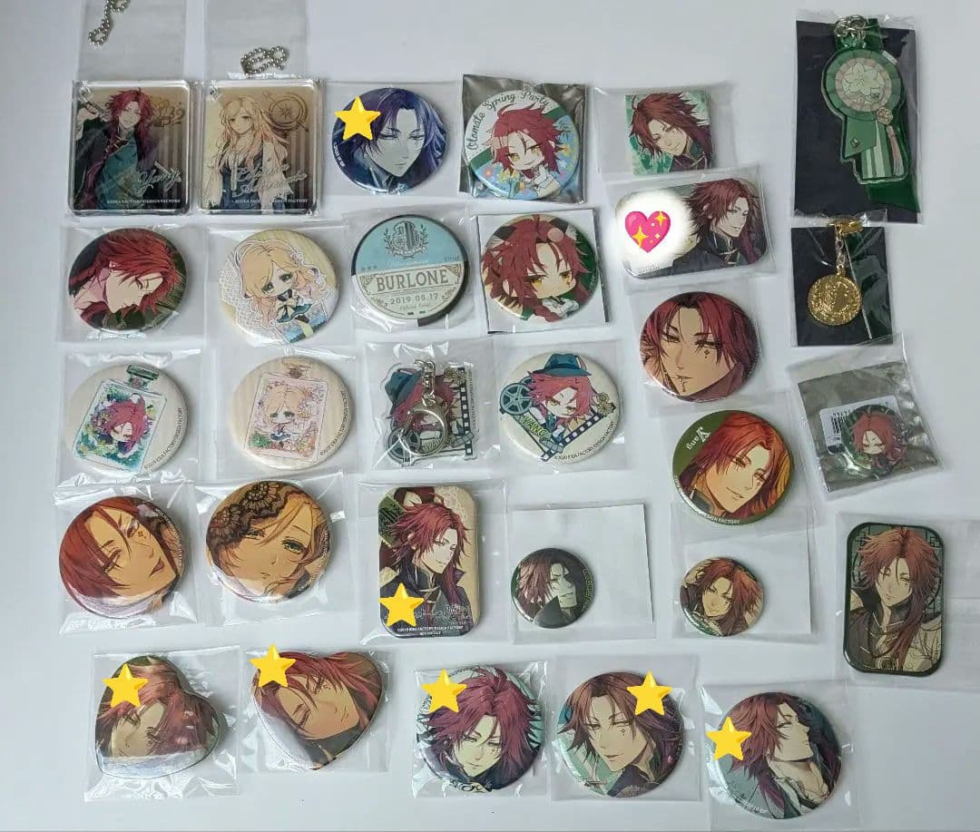 楊　缶バッジ　アクキー　ピオフィオーレの晩鐘　リリアーナ　リリィ ちびキャラアクリルスタンド_2022_164 ピオフィオーレの晩鐘