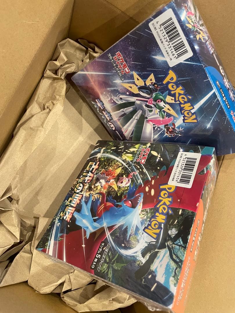 シュリンク付き　ポケセン産　古代の咆哮／未来の一閃　セット販売