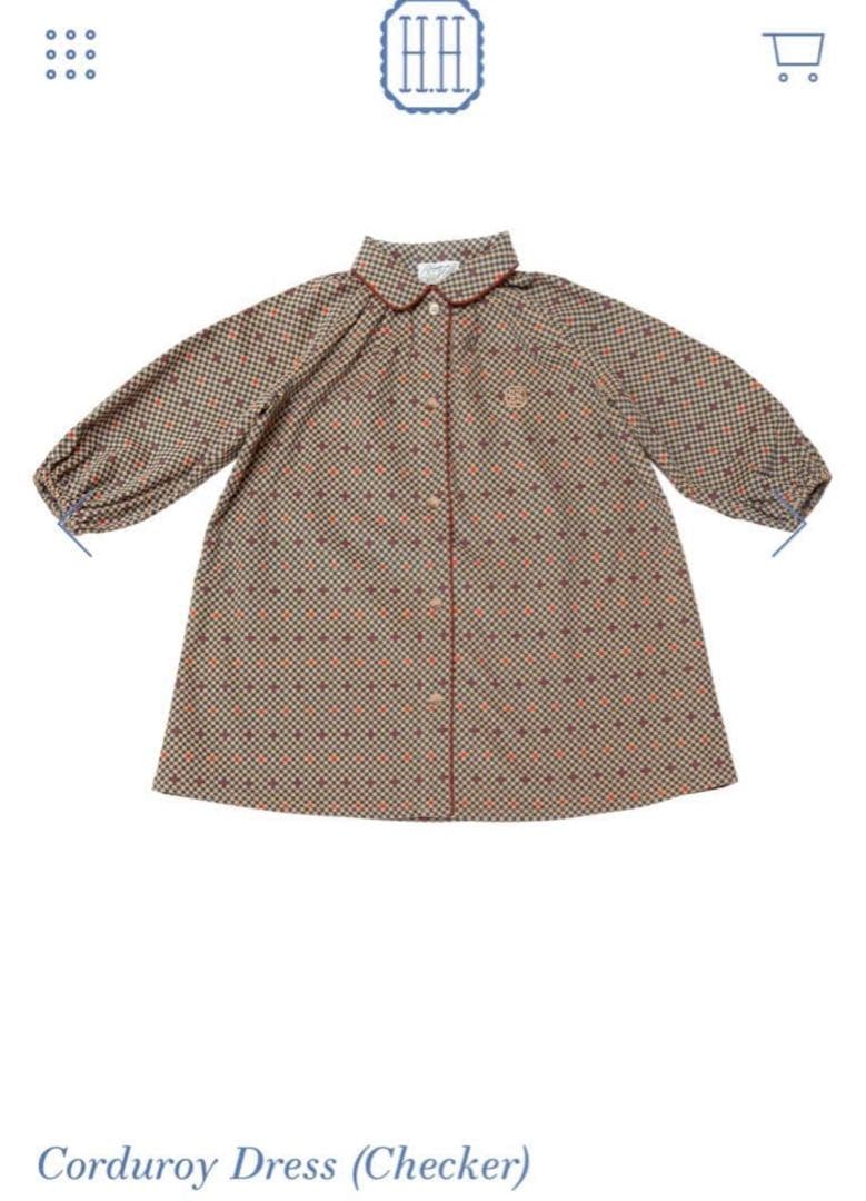 house on the hill コーデュロイ ドレス