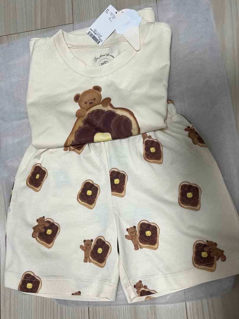GELATO PIQUE 松坂屋名古屋限定小倉たトースト&ベア パジャマ セット
