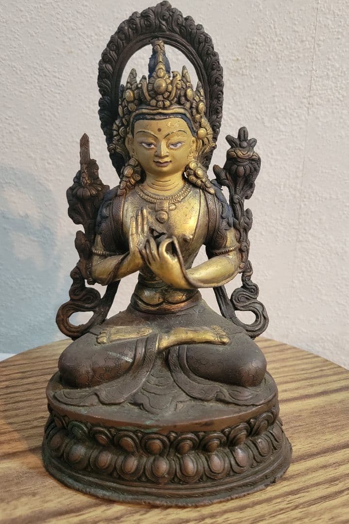 アンティーク　チベット仏像