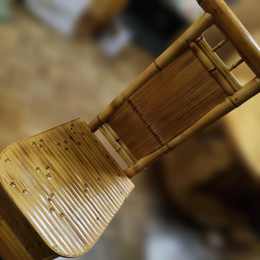 梅里竹芸　キャスター付き椅子